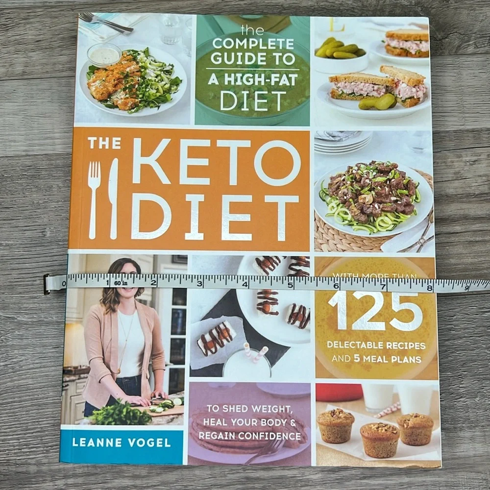 The Keto Diet: The Complete Guide to A High-Fat Diet Book by Leanne Vogel